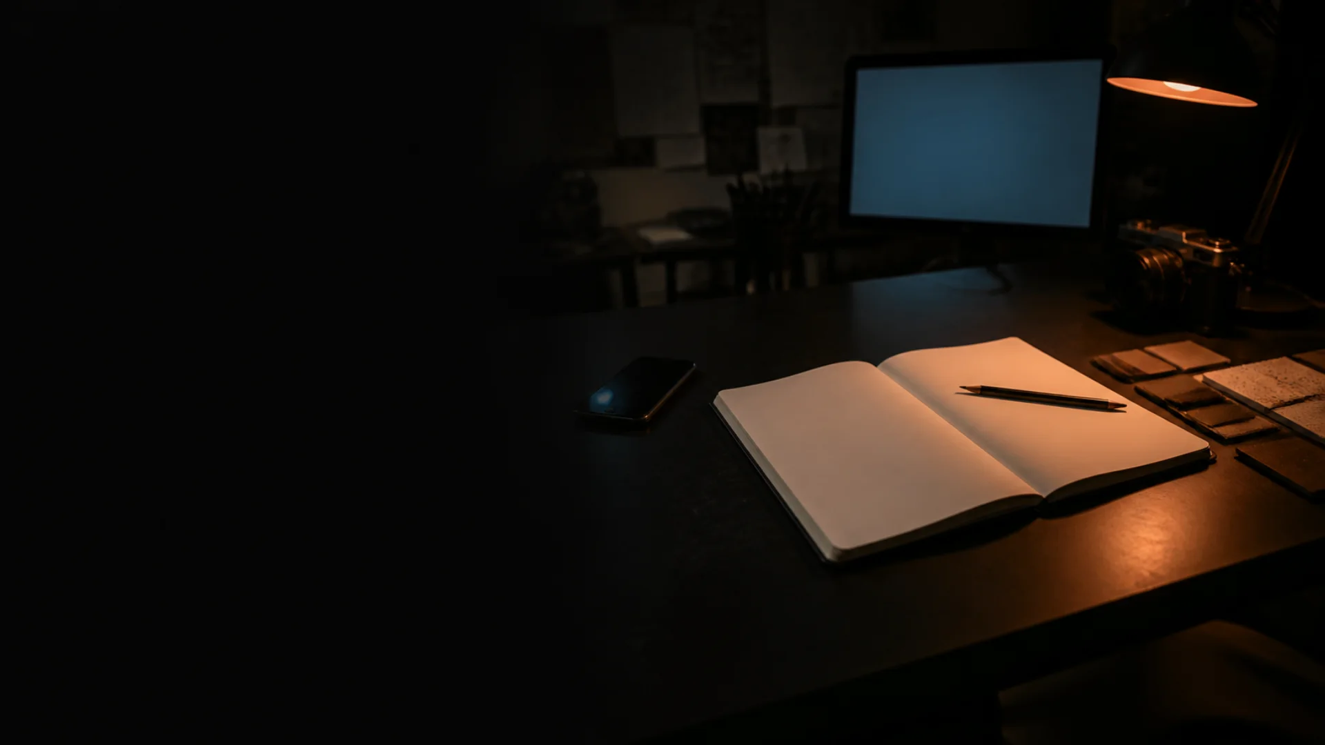 A blank creative brief ready for a new KBR Global project