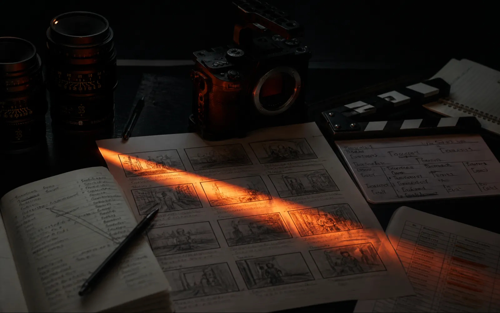 Story, shots, one action per shot. Then the camera. video by KBR Global