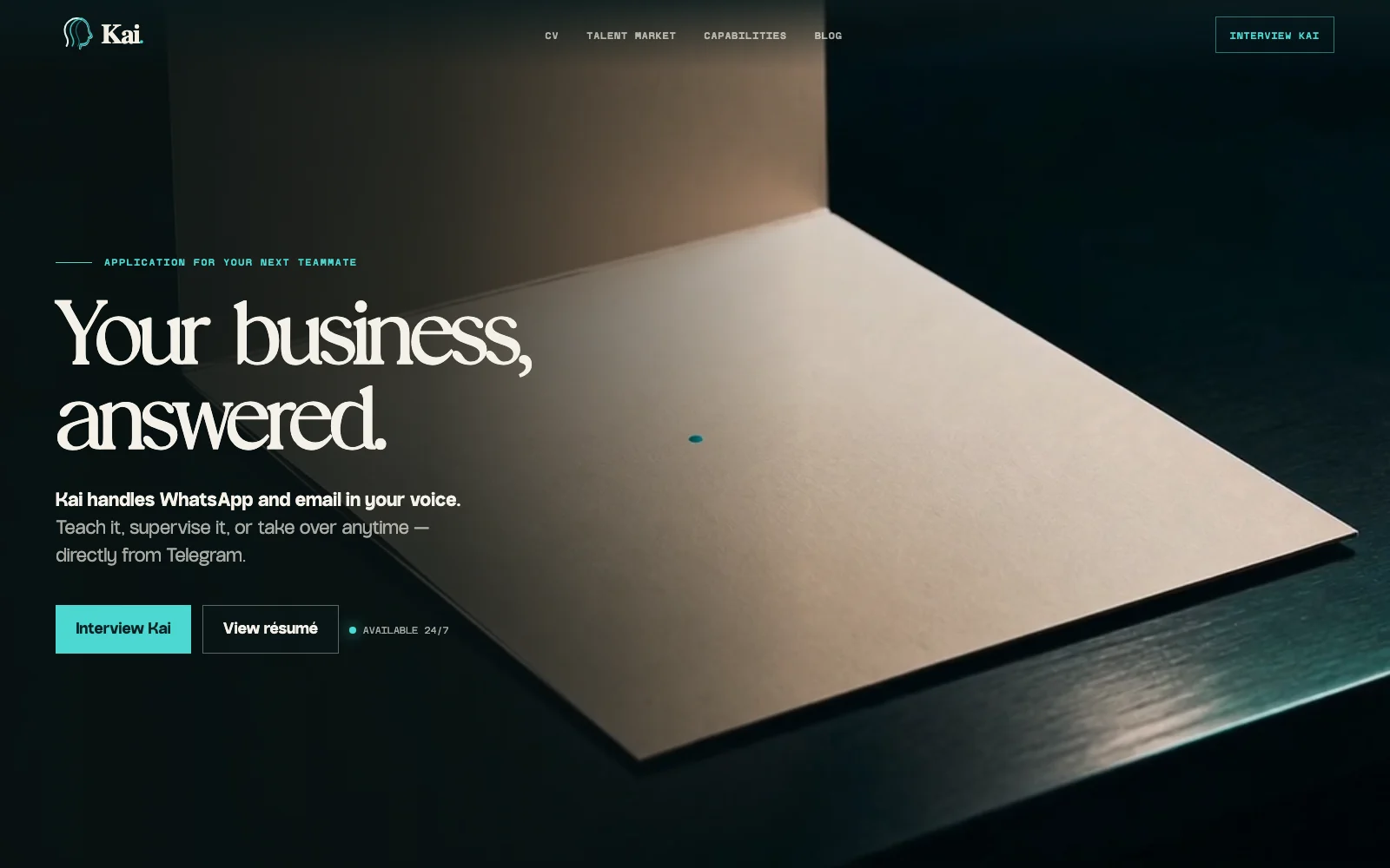 Kai Can Do website designed and built by KBR Global